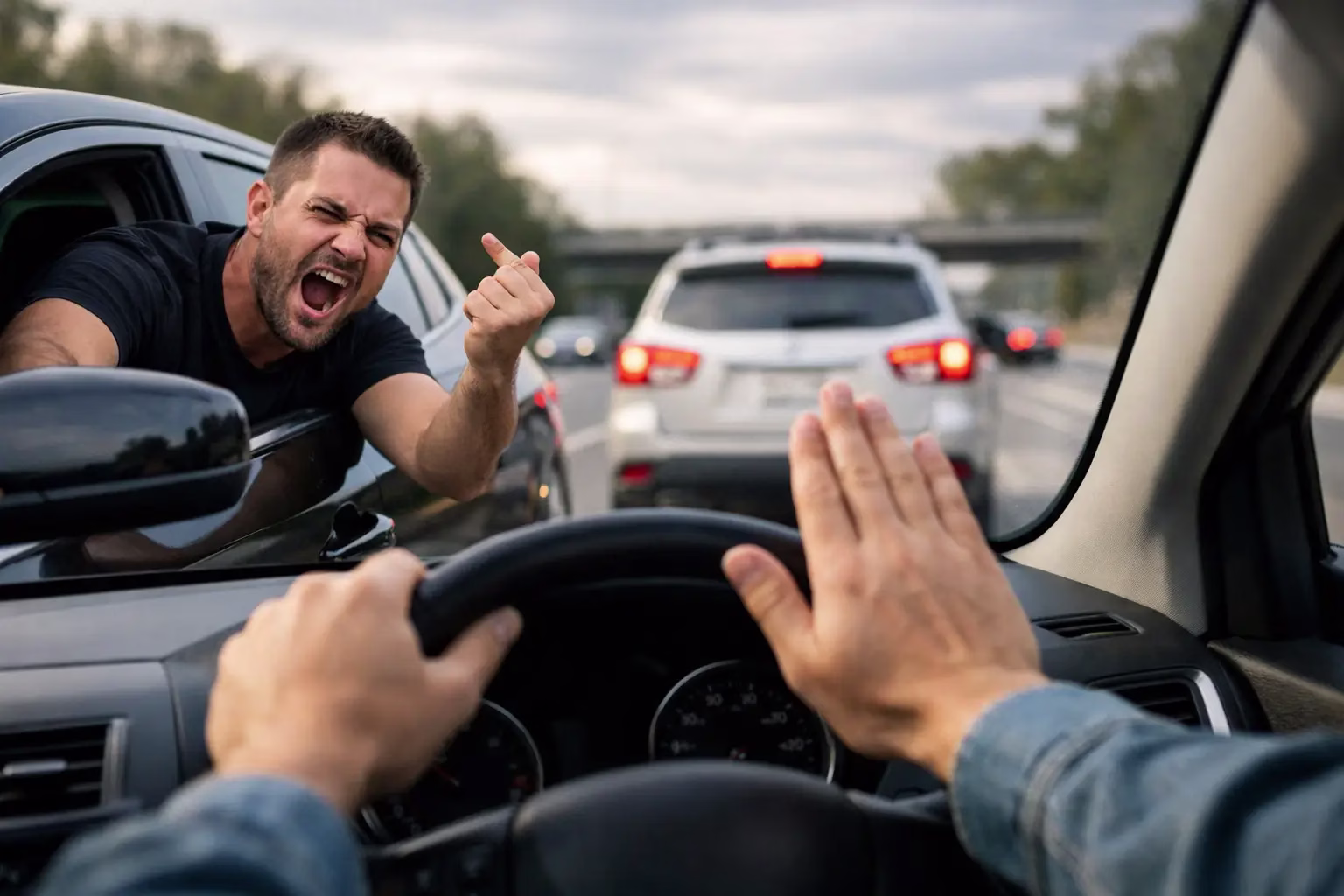 Aggressive Driving Signs and Safer Responses