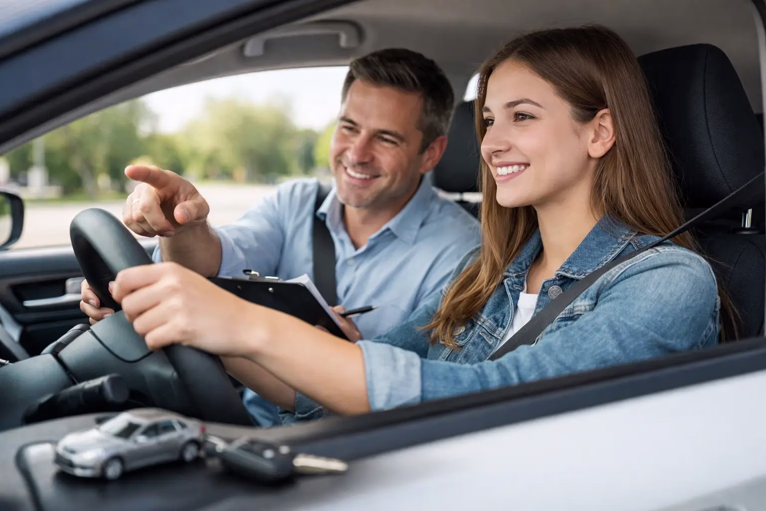 First Time Driver Course Example for New Drivers