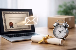 Online Certificate Delivery Time Explained