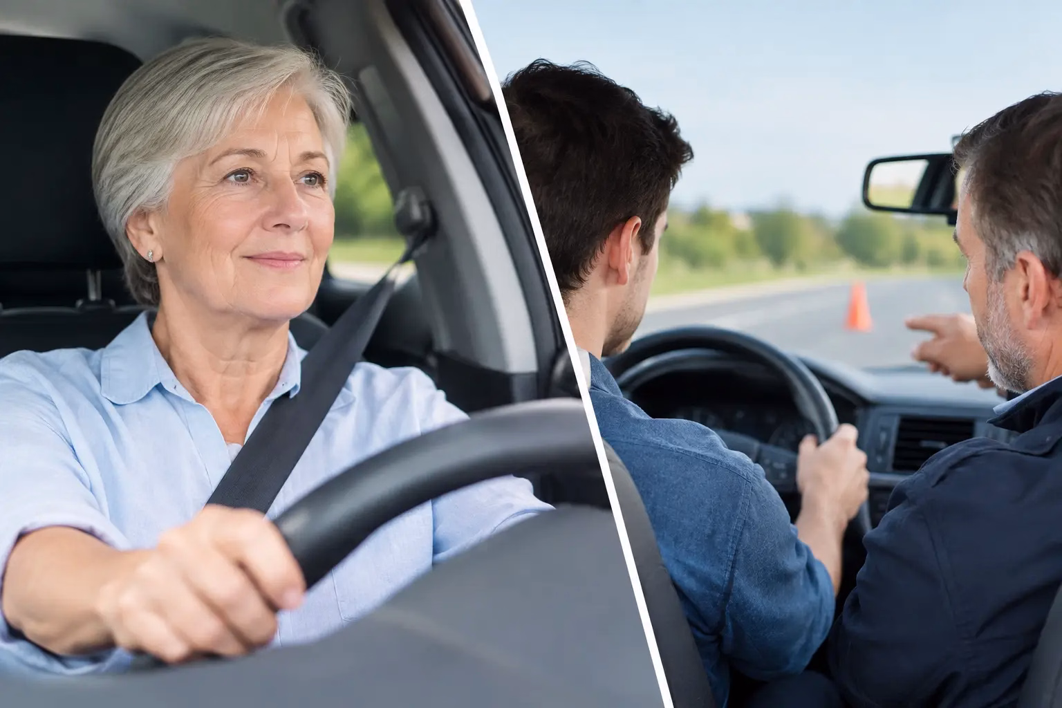 Mature Driver Versus Defensive Course Differences