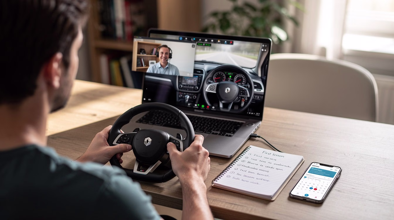 Starting Strong With First driving lessons online