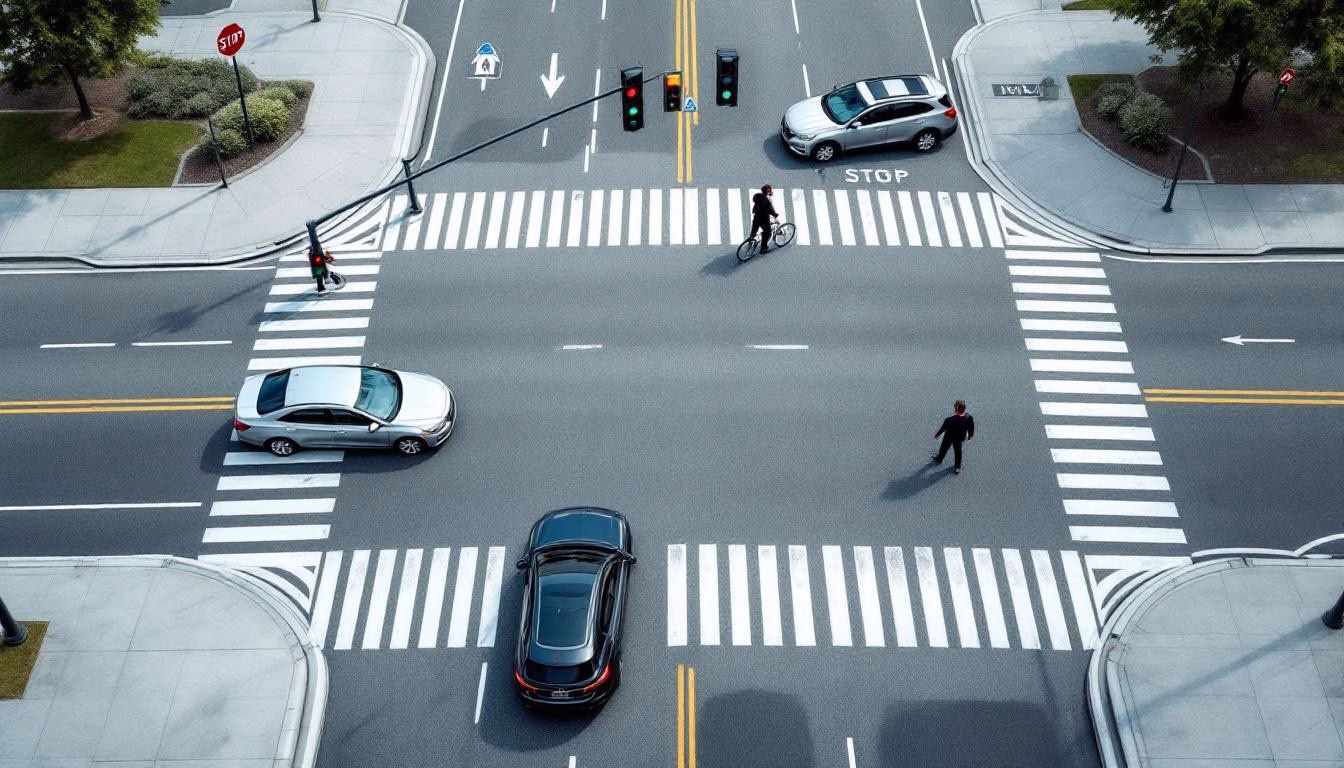 Right of Way Rules: Navigating Intersections Confidently