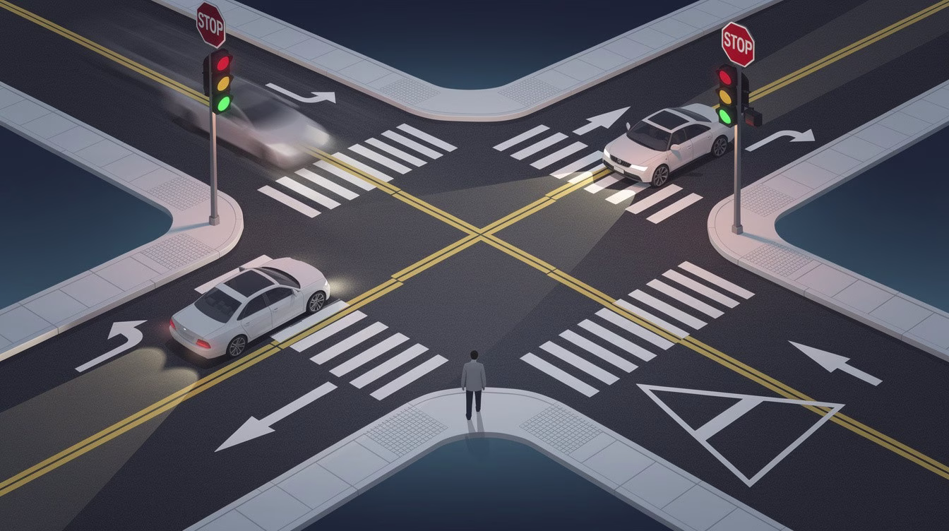 Right of Way Rules: Navigating Basic Traffic Laws with Confidence