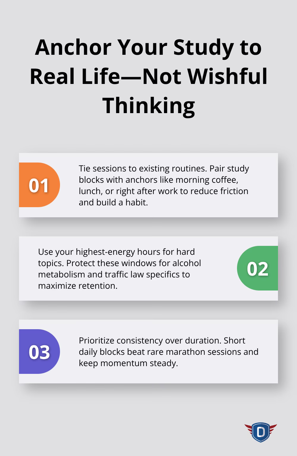 Three actionable tips to schedule TLSAE study sessions that stick. - TLSAE student guidance tips