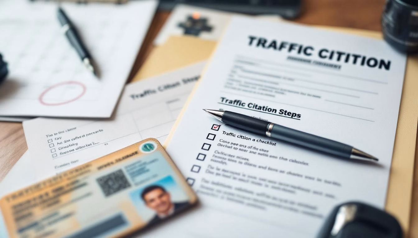 Traffic Citation Steps: Navigate the Process With Confidence