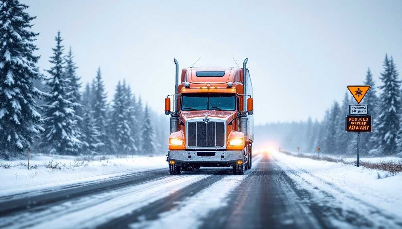 How to Drive Your Truck Safely in Winter Conditions